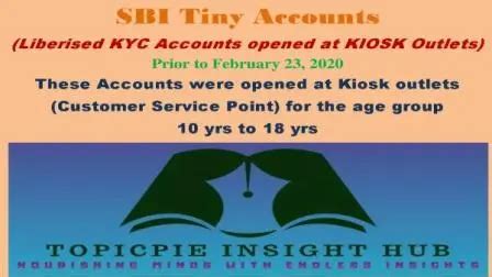 SBI Tiny Accounts: A Comprehensive Guide 